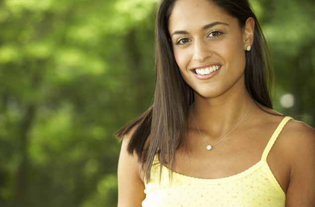 Teen Smiling